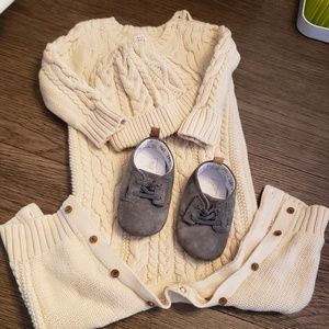 Baby Gap knit one piece w/hat Rosie Pope s…